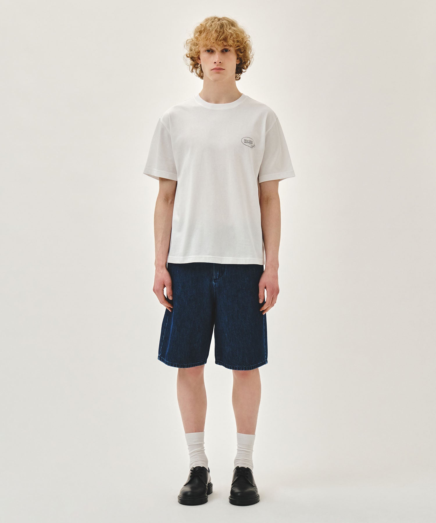 Marithe & Francois Girbaud - Vintage Logo Typo Tee (White) product image 5 | TRAB K-Fashion Australia