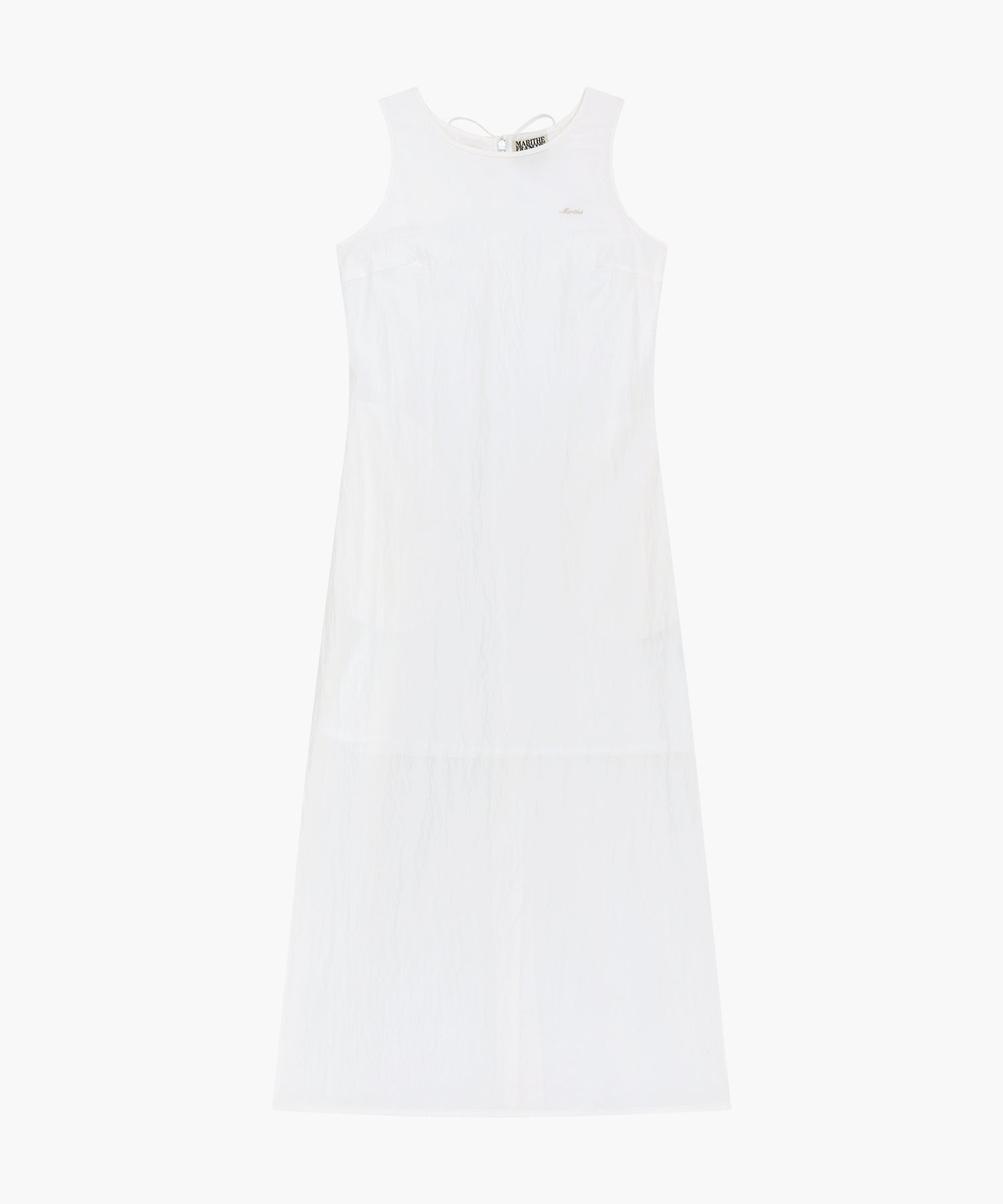 Marithe & Francois Girbaud - Soft Sleeveless Long Dress (White) product image 5 | TRAB K-Fashion Australia