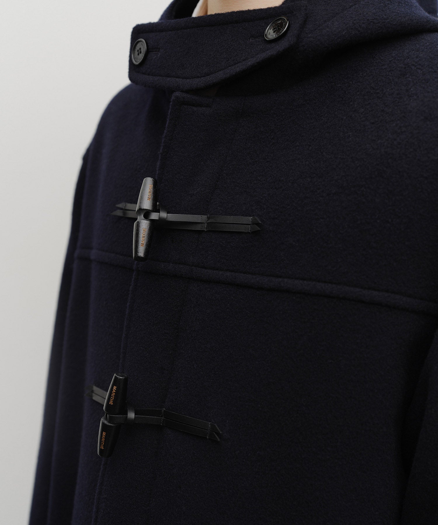Marithe & Francois Girbaud - Long Duffle Coat (Dark Navy) product image 5 | TRAB K-Fashion Australia