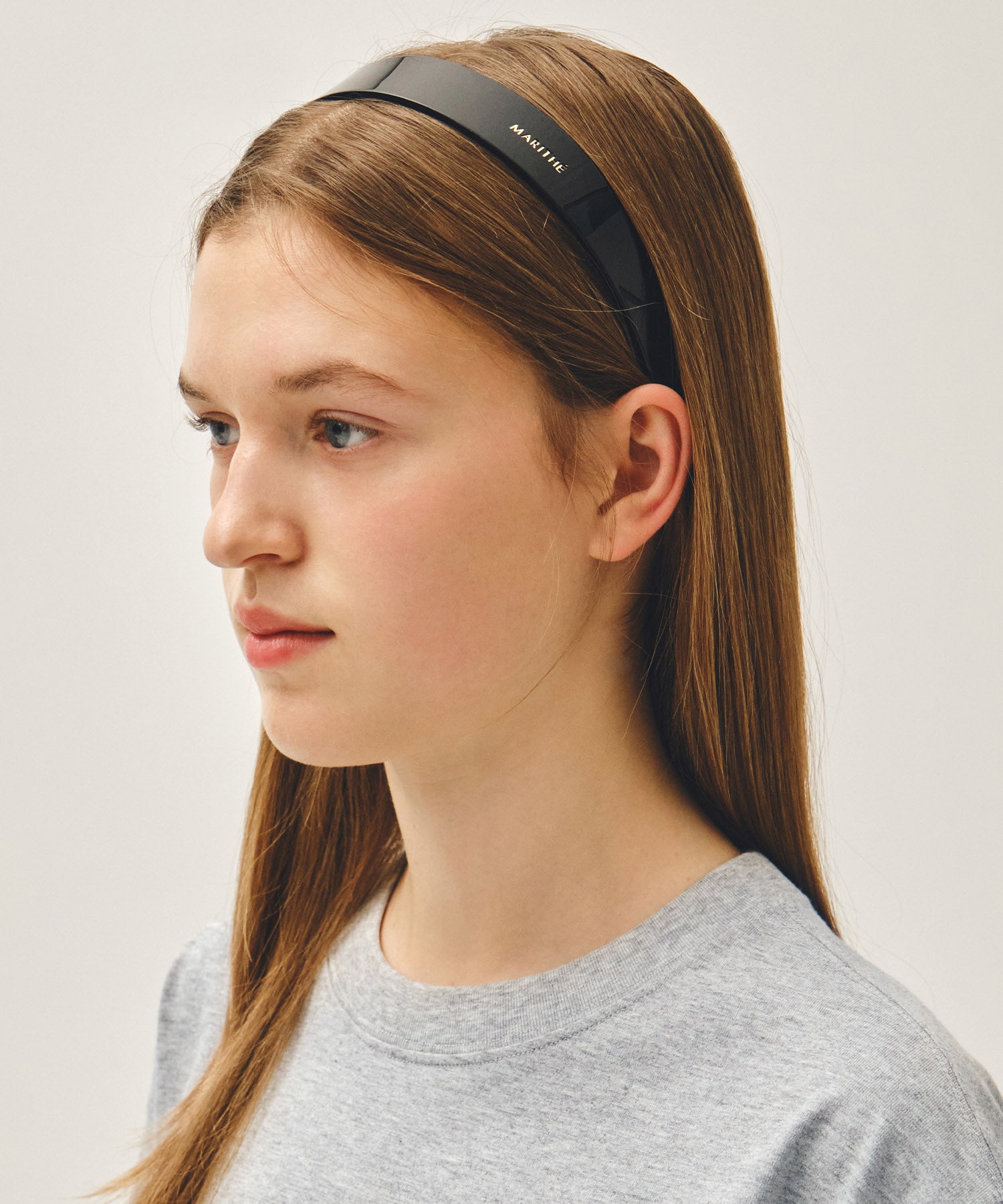 Marithe & Francois Girbaud - Regular Logo Hairband (Black) product image 6 | TRAB K-Fashion Australia