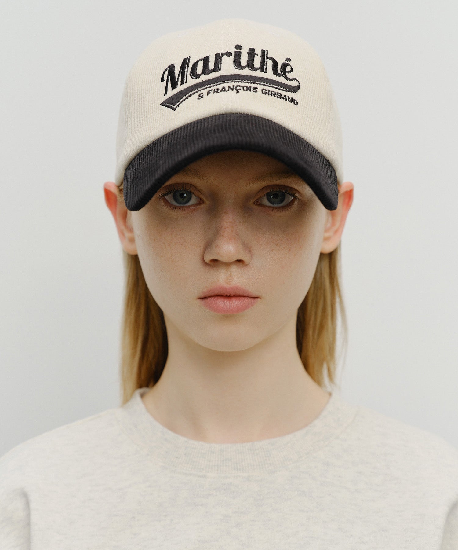 Marithe & Francois Girbaud - Vintage Logo Corduroy Covered Cap (Black) product image 5 | TRAB K-Fashion Australia