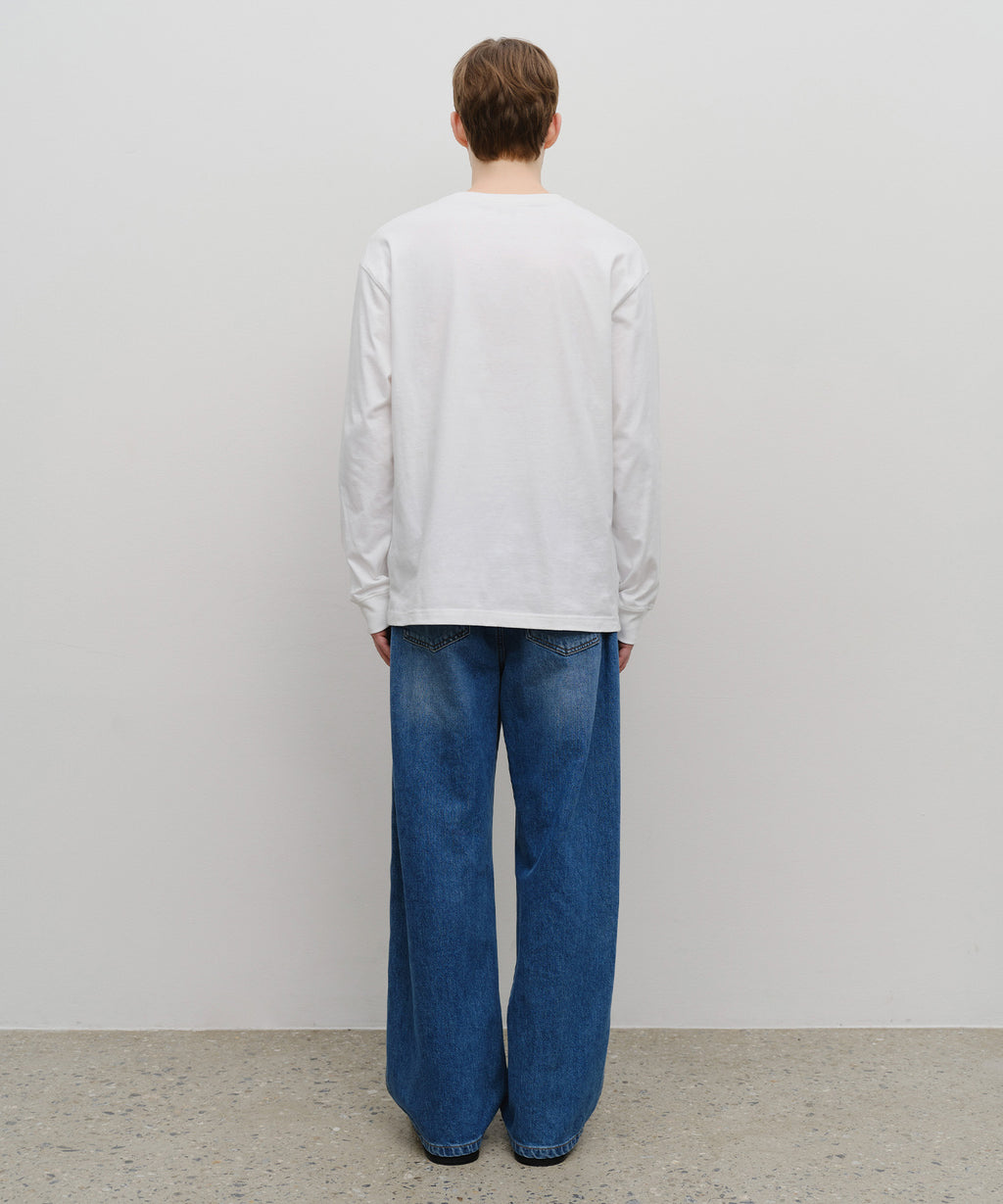 Marithe & Francois Girbaud - High Straight Denim Pants (Blue) product image 5 | TRAB K-Fashion Australia