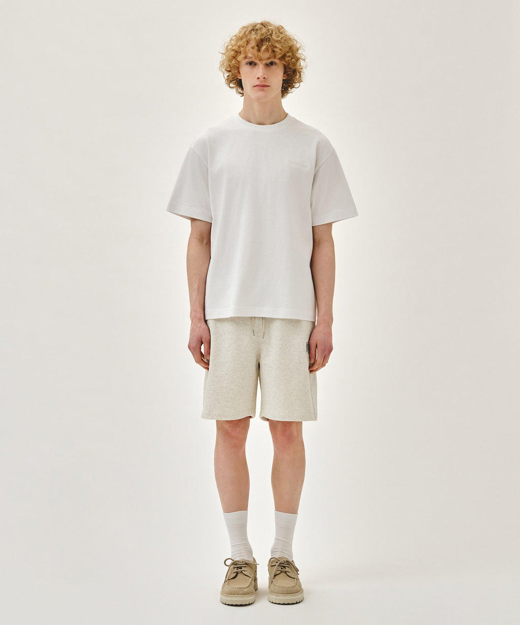 Marithe & Francois Girbaud - Embo Small Regular Logo Tee (White) product image 5 | TRAB K-Fashion Australia