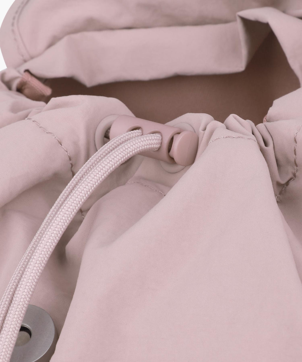 Marithe & Francois Girbaud - Classic Logo Stopper Pocket Backpack (Gray Pink) product image 5 | TRAB K-Fashion Australia