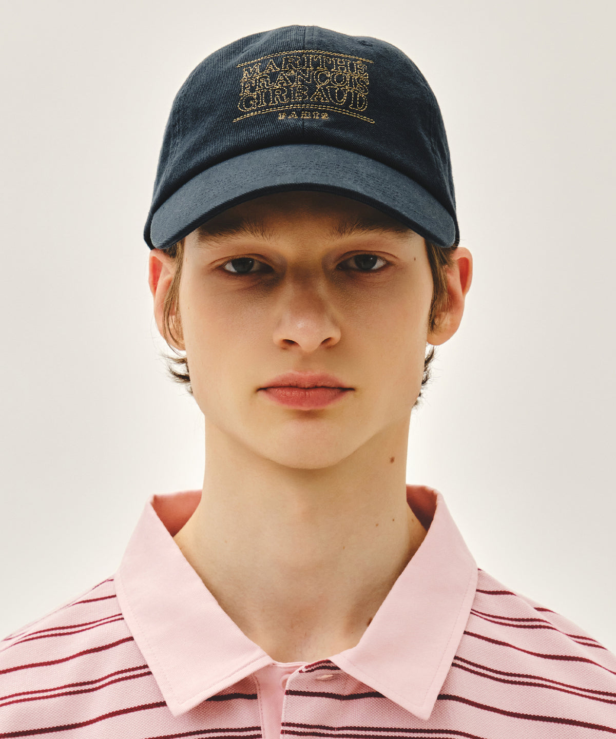 Marithe & Francois Girbaud - Doodle Classic Logo Covered Cap (Dark Blue) product image 5 | TRAB K-Fashion Australia