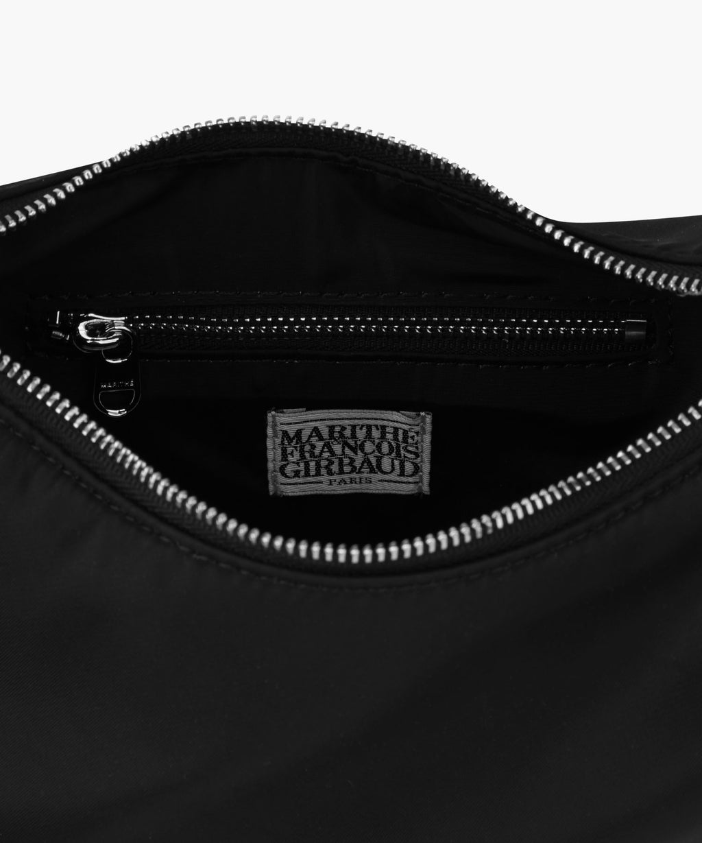 Marithe & Francois Girbaud - Classic Logo Hobo Bag (Black) product image 5 | TRAB K-Fashion Australia