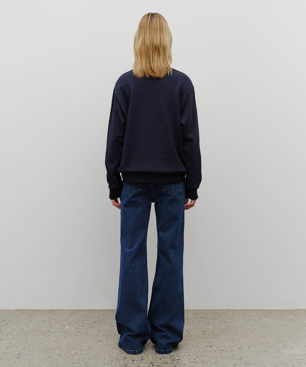 Marithe & Francois Girbaud - High-rise Flared Denim Pants (Blue) product image 5 | TRAB K-Fashion Australia
