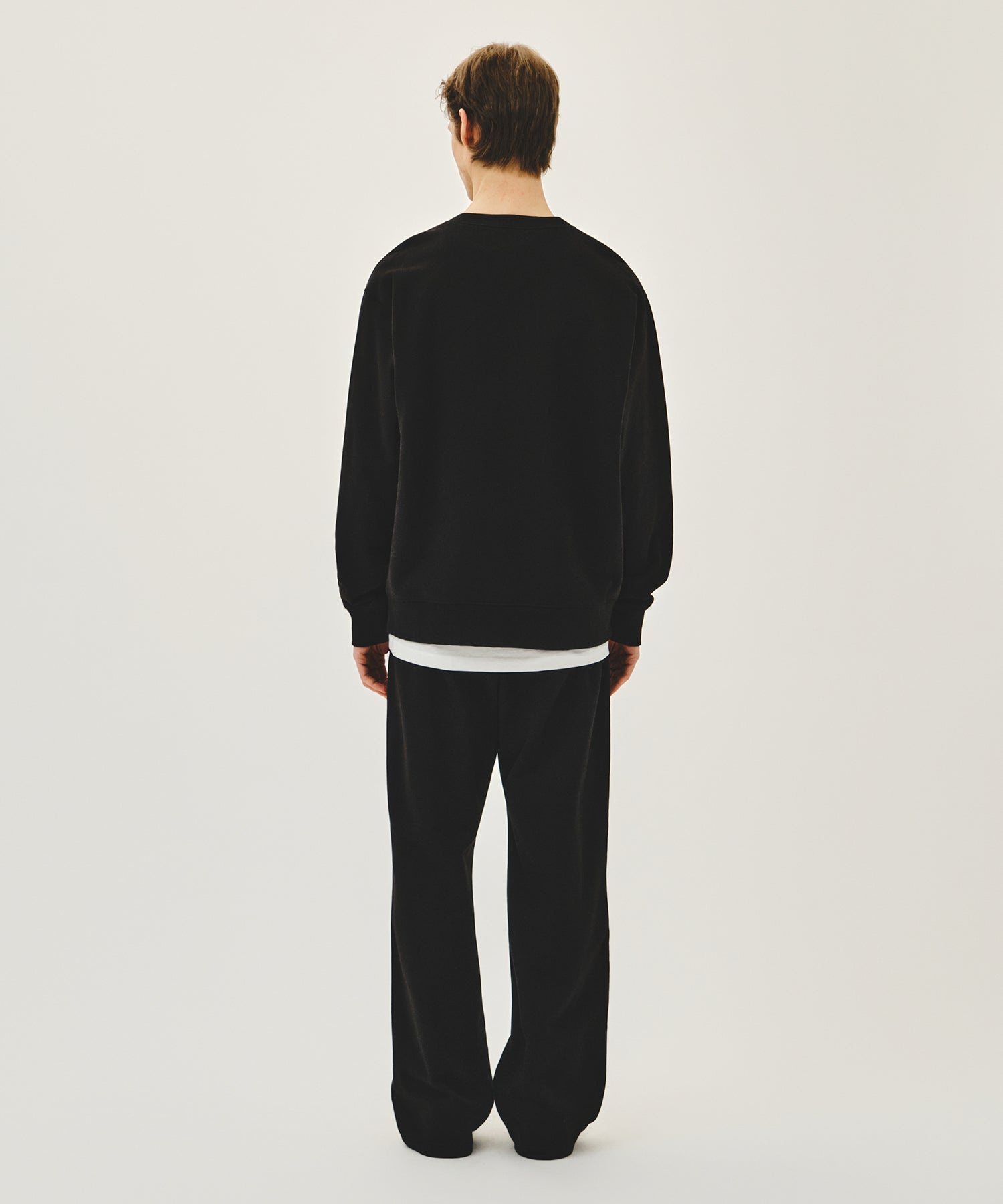 Marithe & Francois Girbaud - Stitch Wide Sweat Pants (Black) product image 5 | TRAB K-Fashion Australia