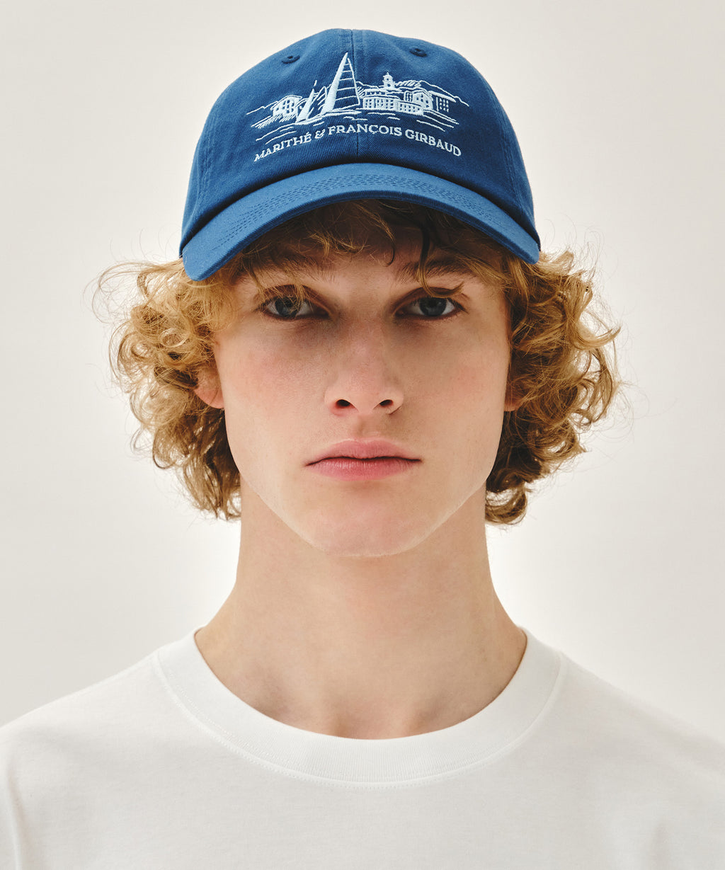 Marithe & Francois Girbaud - Sailing Graphic Covered Cap (Dark Blue) product image 7 | TRAB K-Fashion Australia