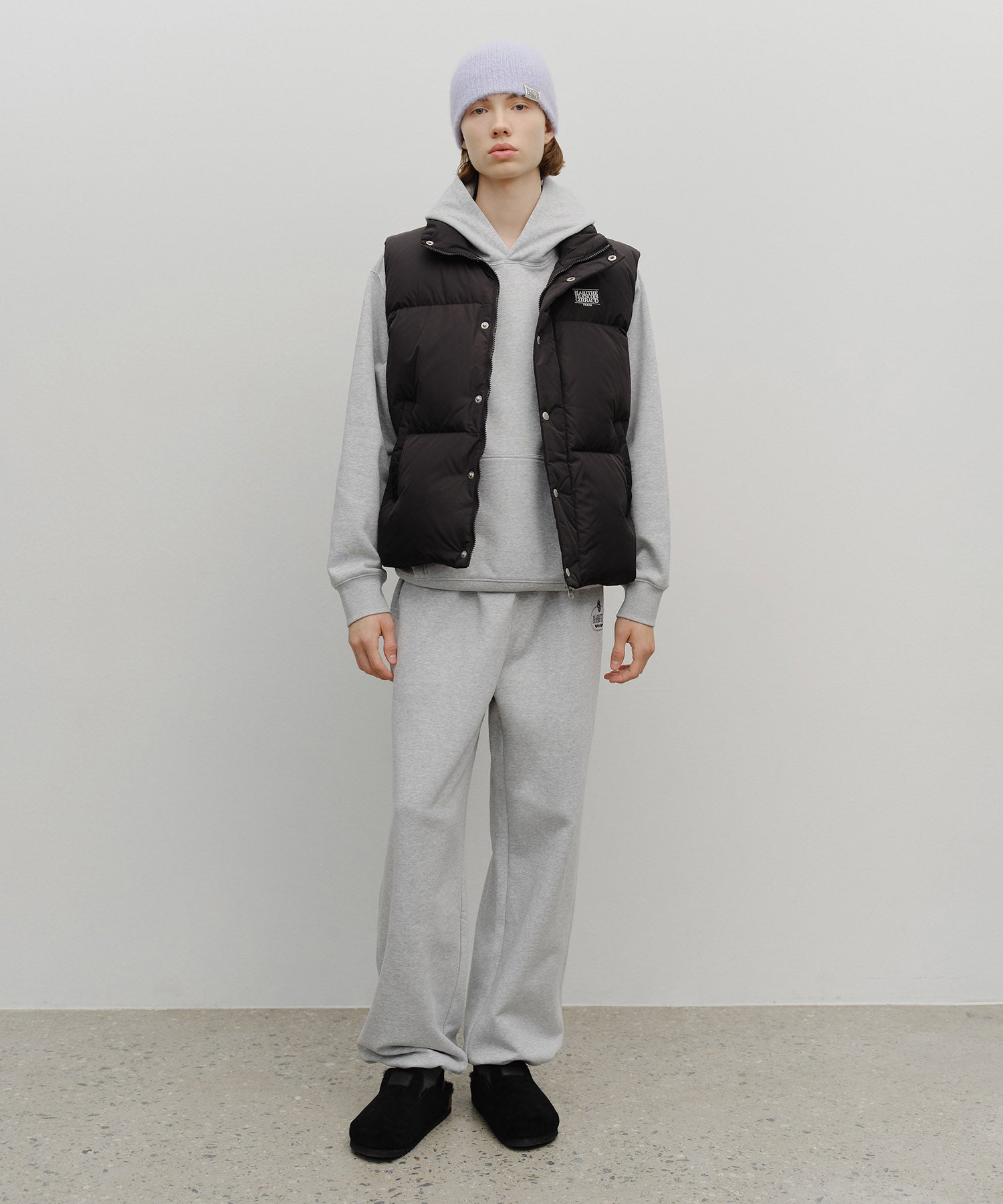 Marithe & Francois Girbaud - Classic Logo Down Vest (Black) product image 5 | TRAB K-Fashion Australia