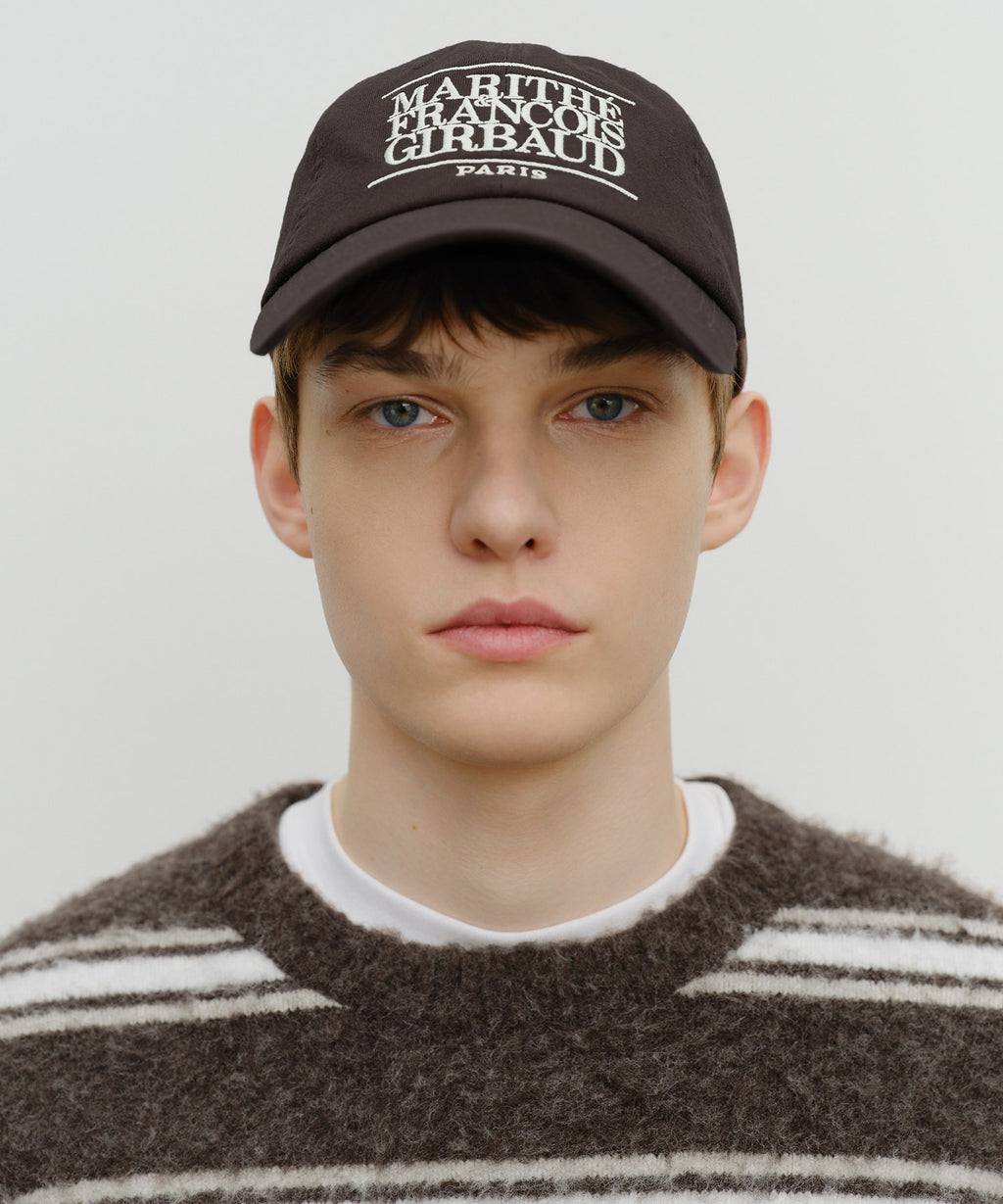 Marithe & Francois Girbaud - Classic Logo Cap (Dark Brown) product image 5 | TRAB K-Fashion Australia