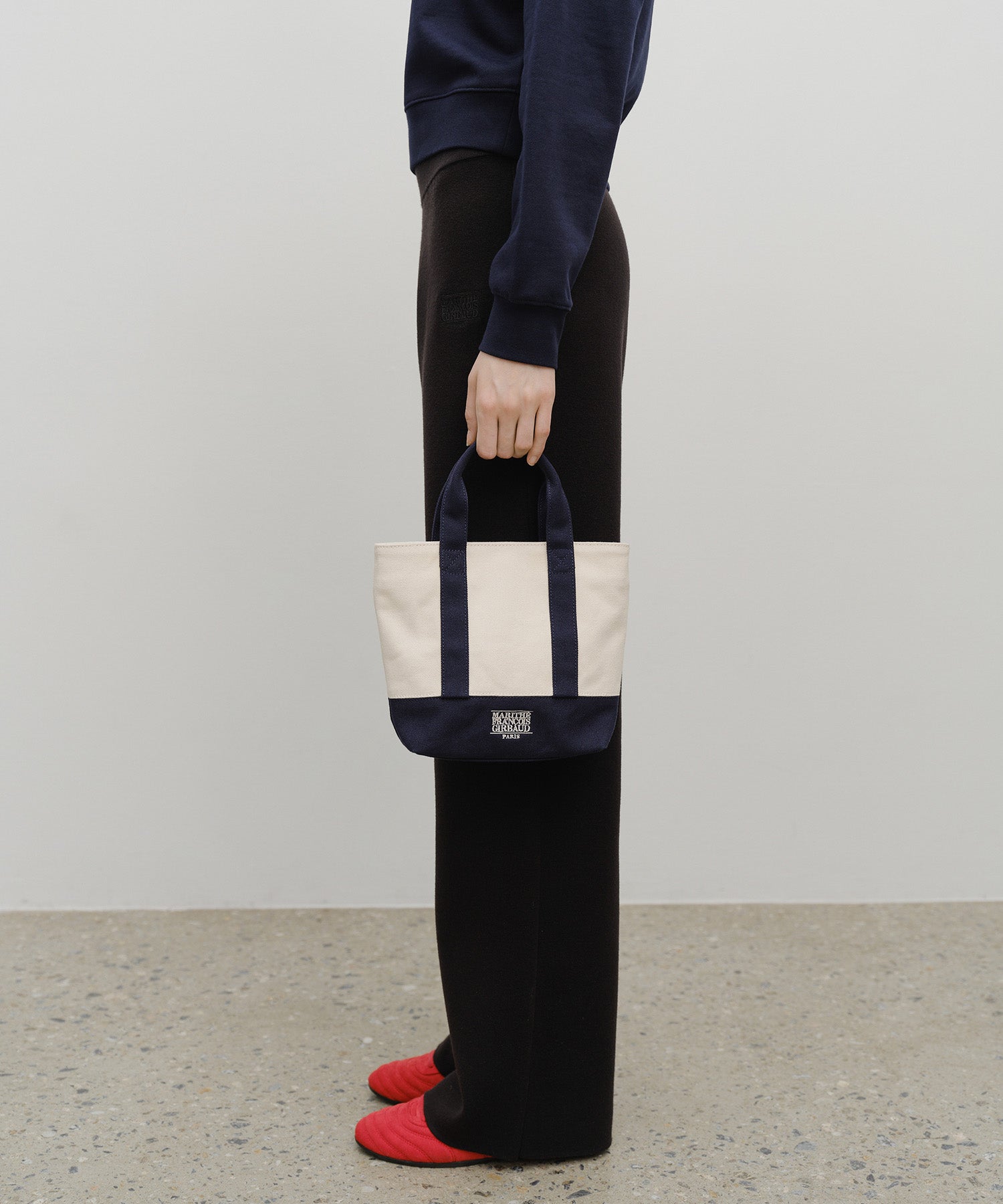 Marithe & Francois Girbaud - Classic Logo Canvas Tote Bag (Natural) product image 5 | TRAB K-Fashion Australia