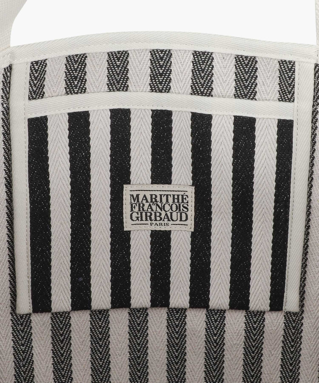 Marithe & Francois Girbaud - Regular Logo Big Cotton Bag (Stripe) product image 5 | TRAB K-Fashion Australia