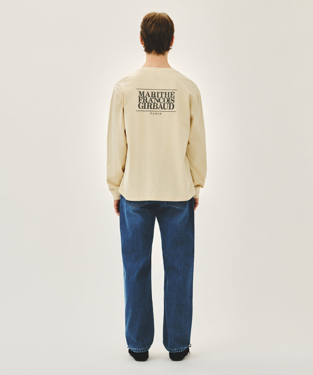 Marithe & Francois Girbaud - New M Slim Straight Denim Pants (Blue) product image 5 | TRAB K-Fashion Australia