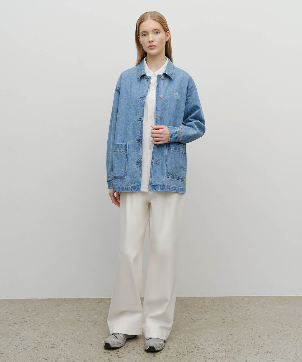 Marithe & Francois Girbaud - French Denim Work Jacket (Light Blue) product image 5 | TRAB K-Fashion Australia