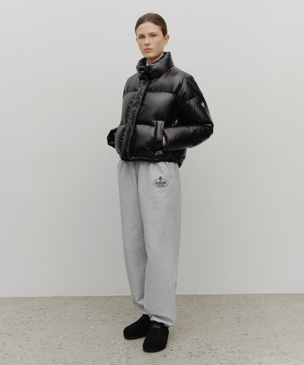 Marithe & Francois Girbaud - Glossy Crop Down Jacket (Black) product image 5 | TRAB K-Fashion Australia