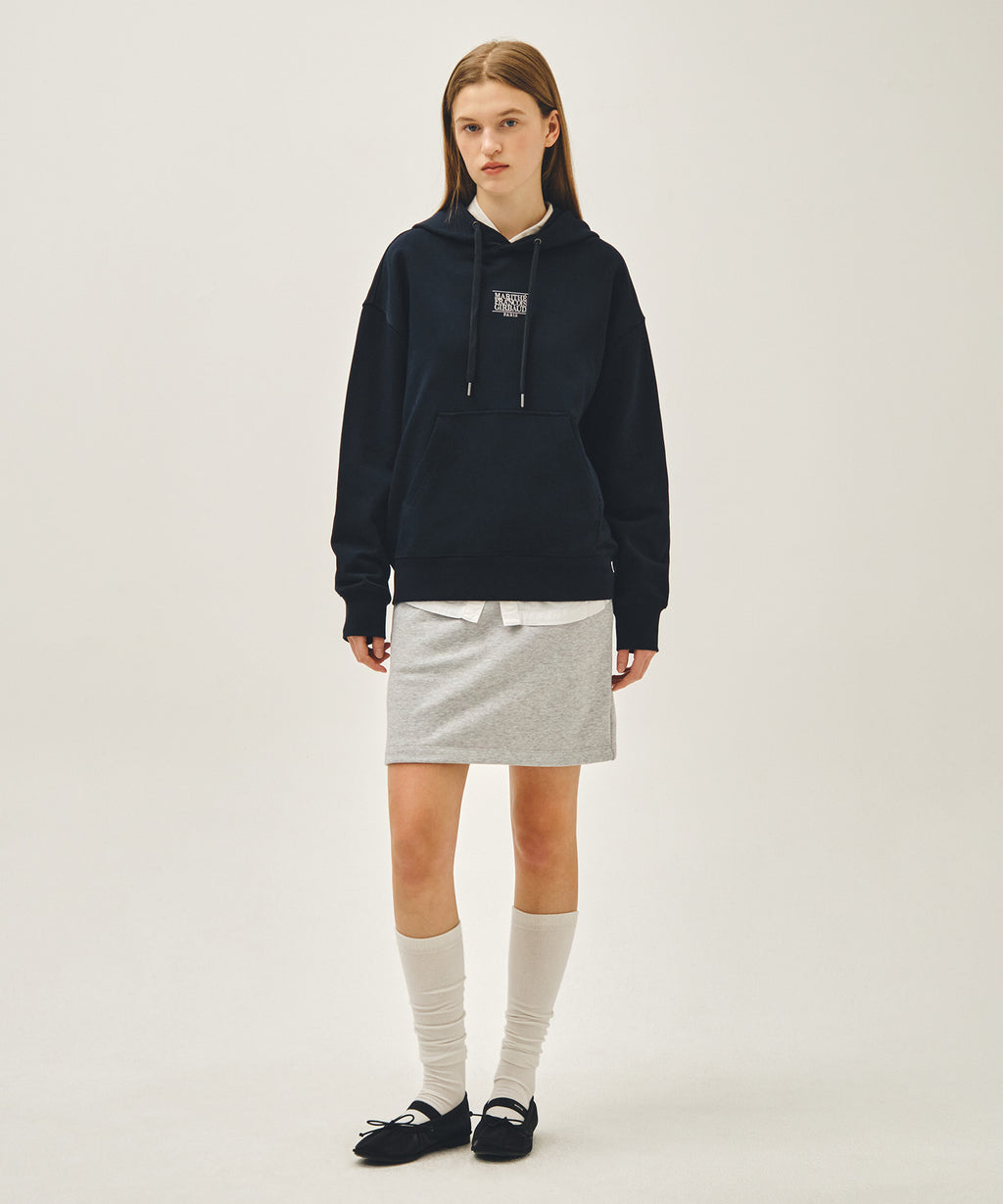 Marithe & Francois Girbaud - Small Classic Logo Hoodie (Navy) product image 5 | TRAB K-Fashion Australia