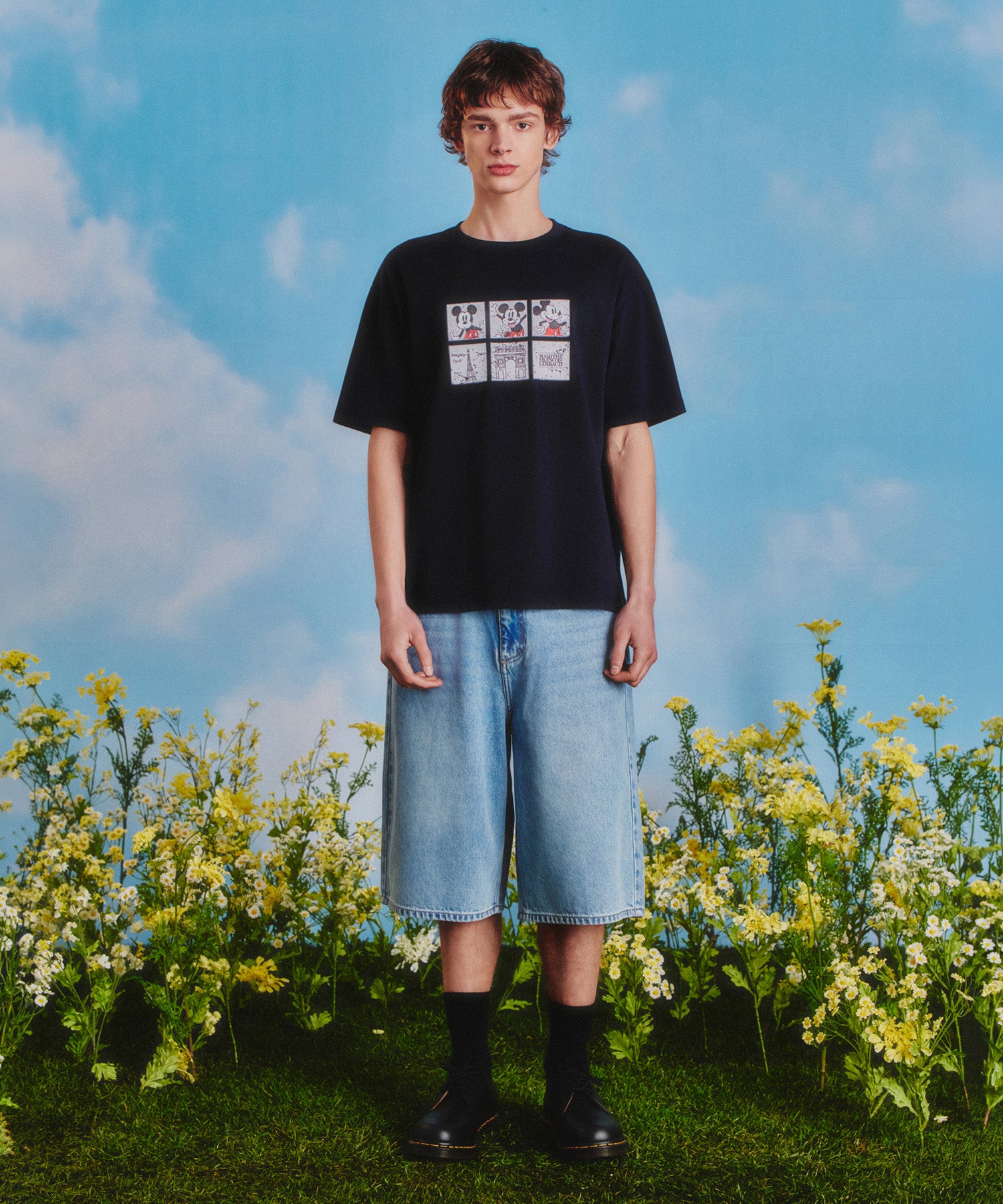 Marithe & Francois Girbaud - Mickey_filmstrip Tee (Navy) product image 5 | TRAB K-Fashion Australia