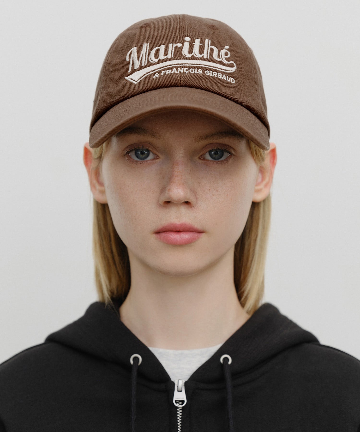 Marithe & Francois Girbaud - Vintage Baseball Graphic Cap (Brown) product image 5 | TRAB K-Fashion Australia