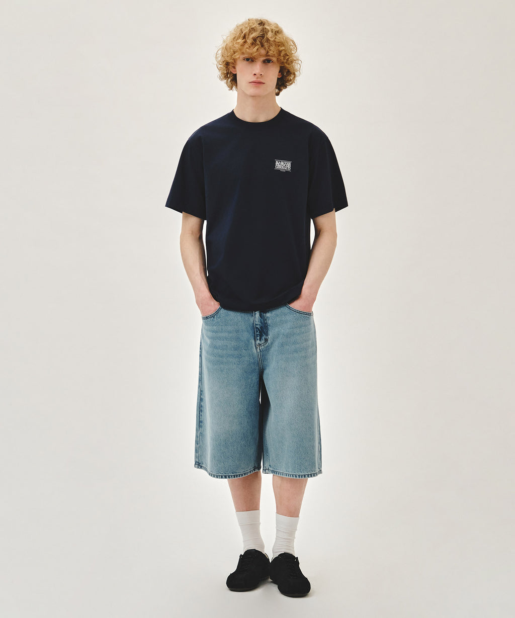 Marithe & Francois Girbaud - Aerocool Small Classic Logo Tee (Navy) product image 5 | TRAB K-Fashion Australia