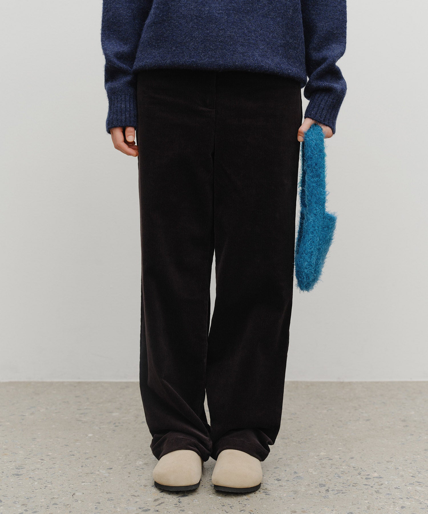 Marithe & Francois Girbaud - Circle Logo Mini Knit Bag (Teal) product image 5 | TRAB K-Fashion Australia
