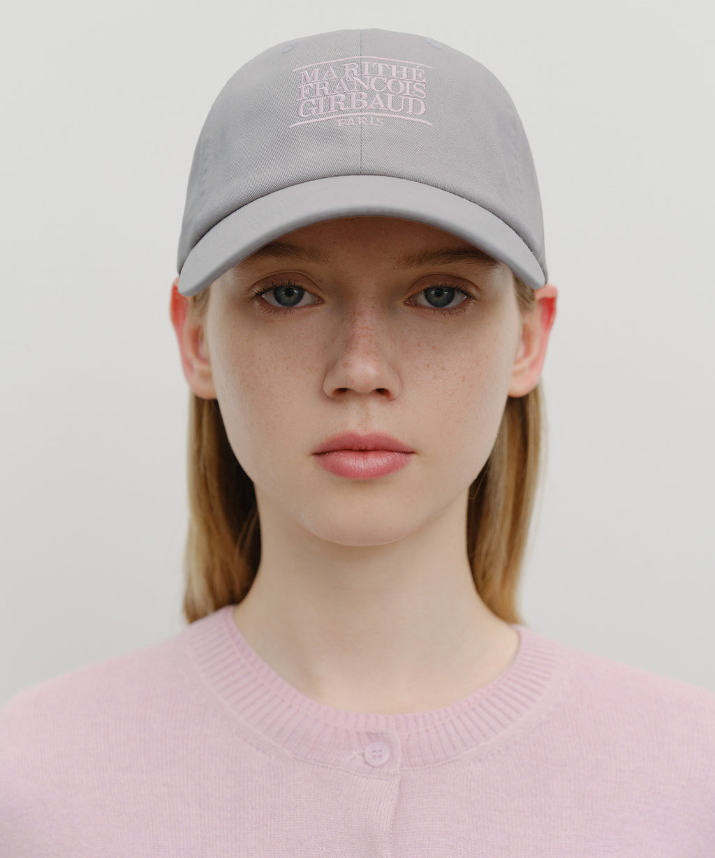 Marithe & Francois Girbaud - Small Classic Logo Cap (Light Gray) product image 5 | TRAB K-Fashion Australia