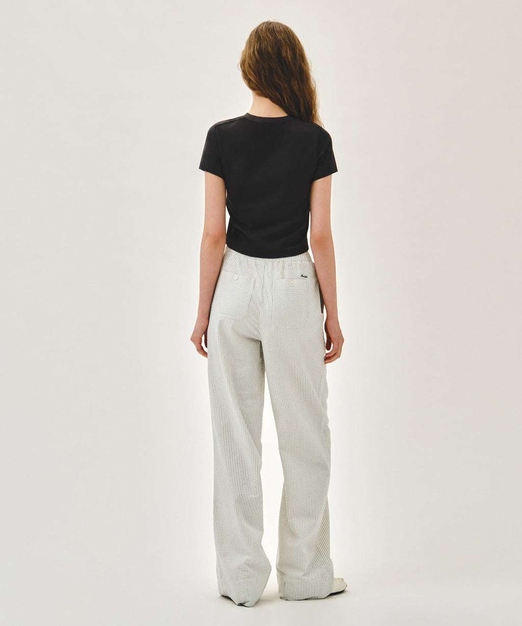 Marithe & Francois Girbaud - Marine Easy Pants (Stripe) product image 8 | TRAB K-Fashion Australia