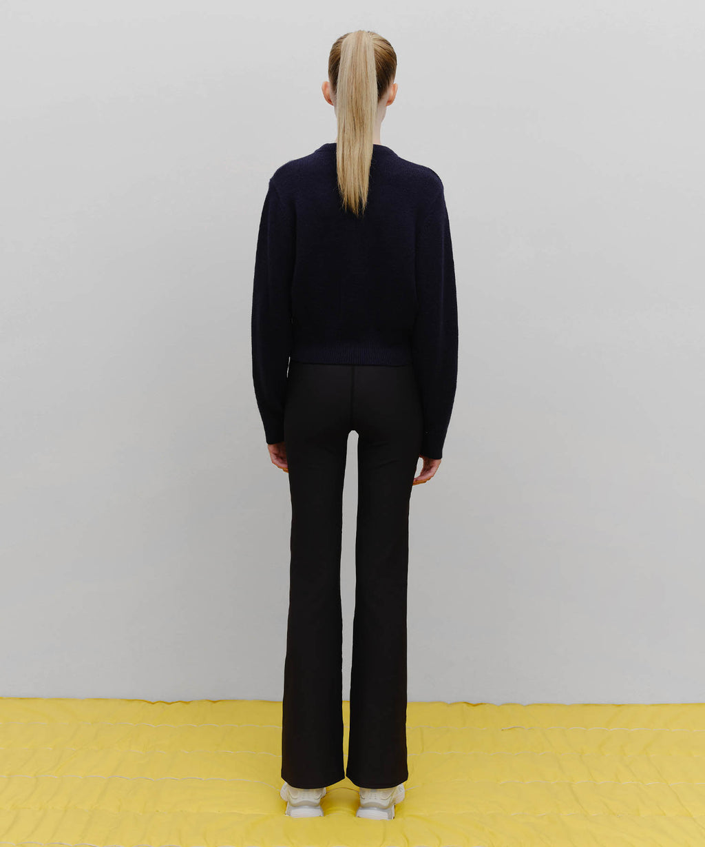 Marithe & Francois Girbaud - Marithe Sport W Classic Logo Bootcut Leggings (Black) product image 5 | TRAB K-Fashion Australia