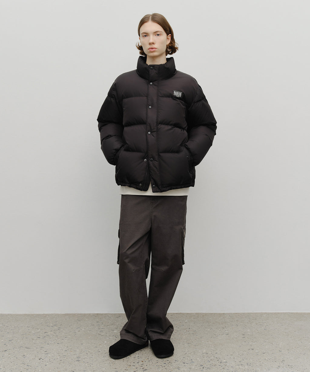 Marithe & Francois Girbaud - Classic Logo Down Jacket (Black) product image 5 | TRAB K-Fashion Australia