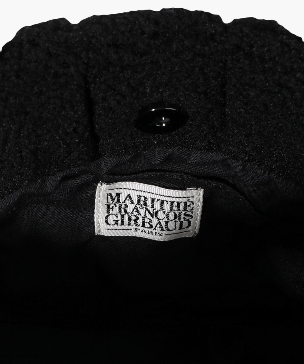 Marithe & Francois Girbaud - Classic Logo Boucle Padding Bag (Black) product image 5 | TRAB K-Fashion Australia