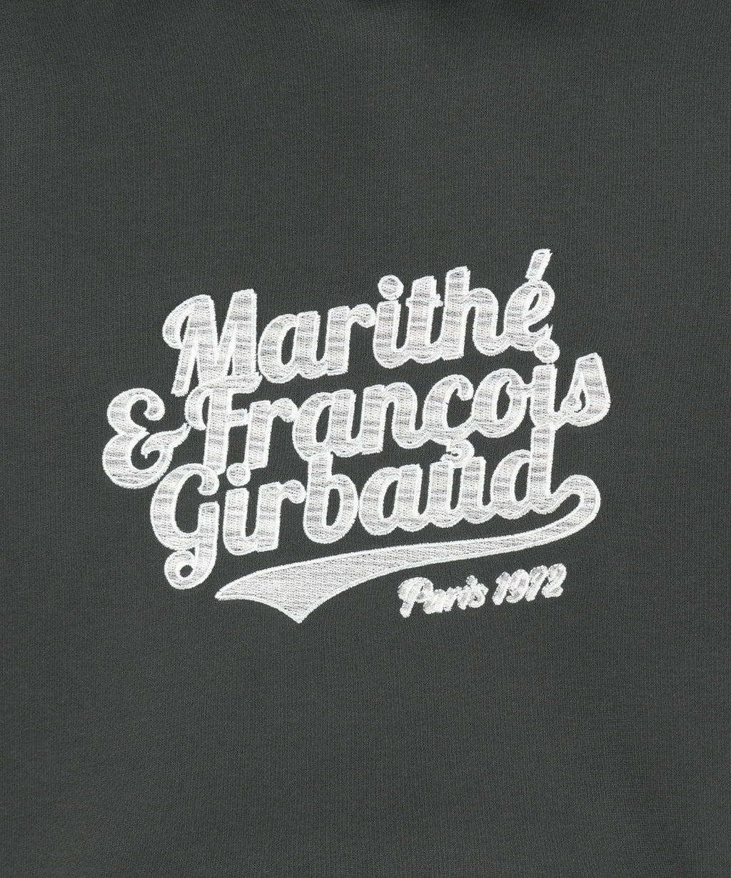 Marithe & Francois Girbaud - Vintage Logo Hoodie (brushed) (Charcoal) product image 5 | TRAB K-Fashion Australia