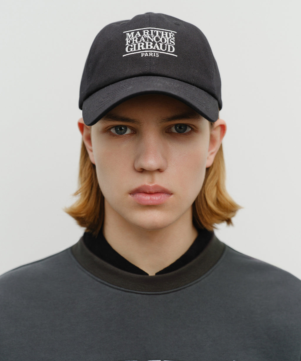 Marithe & Francois Girbaud - Small Classic Logo Cap (Black) product image 5 | TRAB K-Fashion Australia