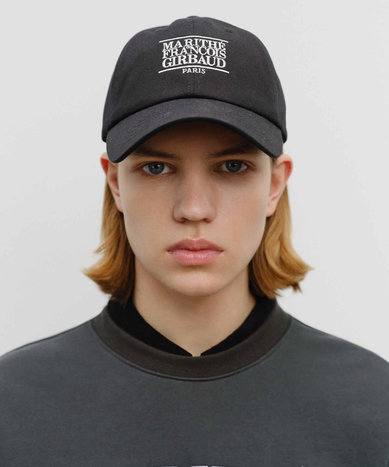 Marithe & Francois Girbaud - Small Classic Logo Cap (Black) product image 5 | TRAB K-Fashion Australia