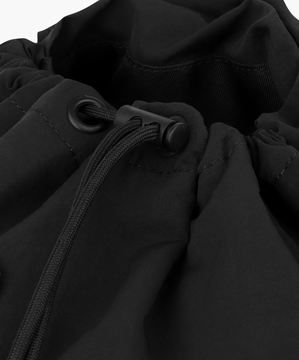 Marithe & Francois Girbaud - Classic Logo Stopper Pocket Backpack (Black) product image 5 | TRAB K-Fashion Australia