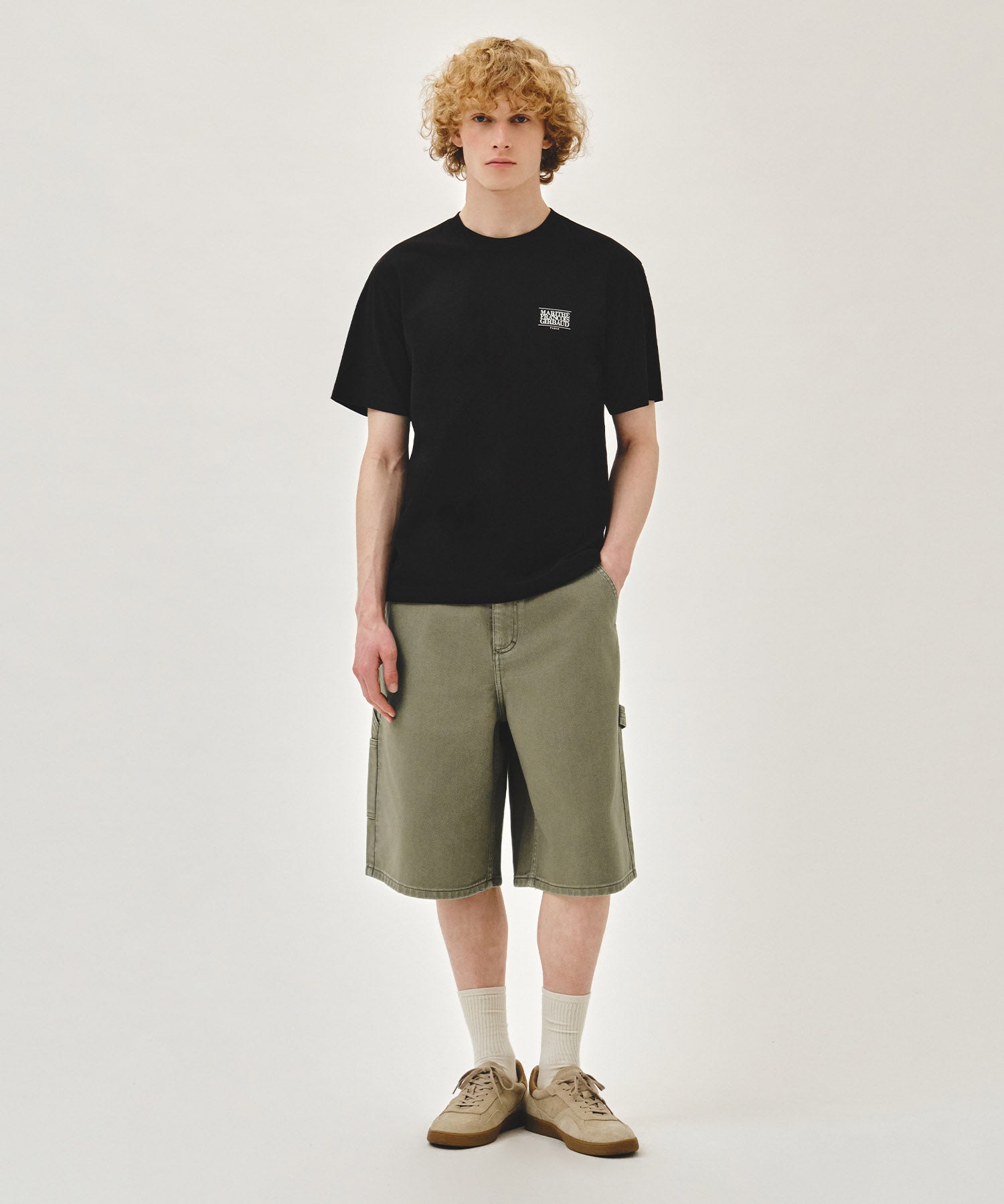 Marithe & Francois Girbaud - Aerocool Small Classic Logo Tee (Black) product image 5 | TRAB K-Fashion Australia