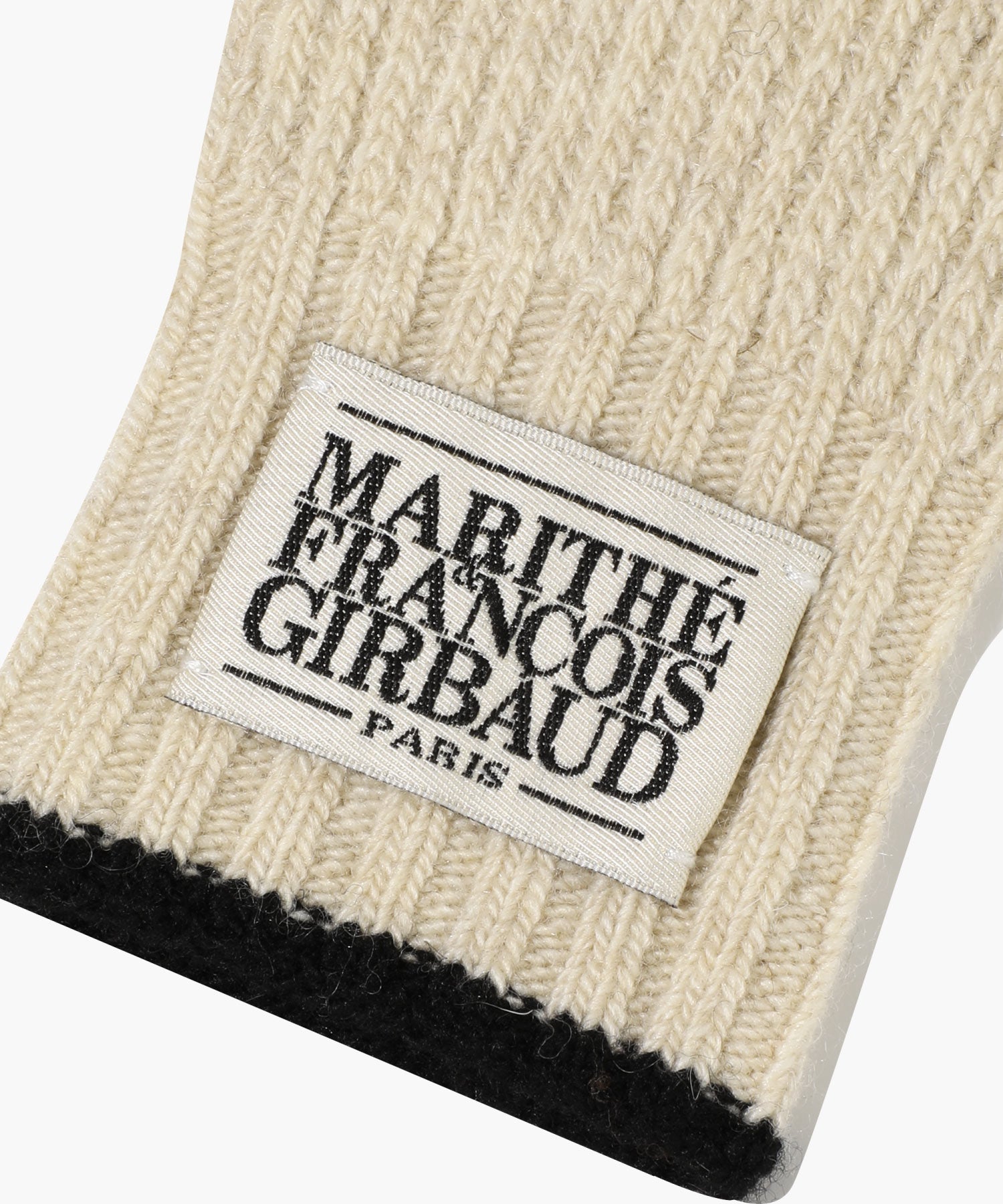 Marithe & Francois Girbaud - Classic Logo Glove (Beige) product image 5 | TRAB K-Fashion Australia