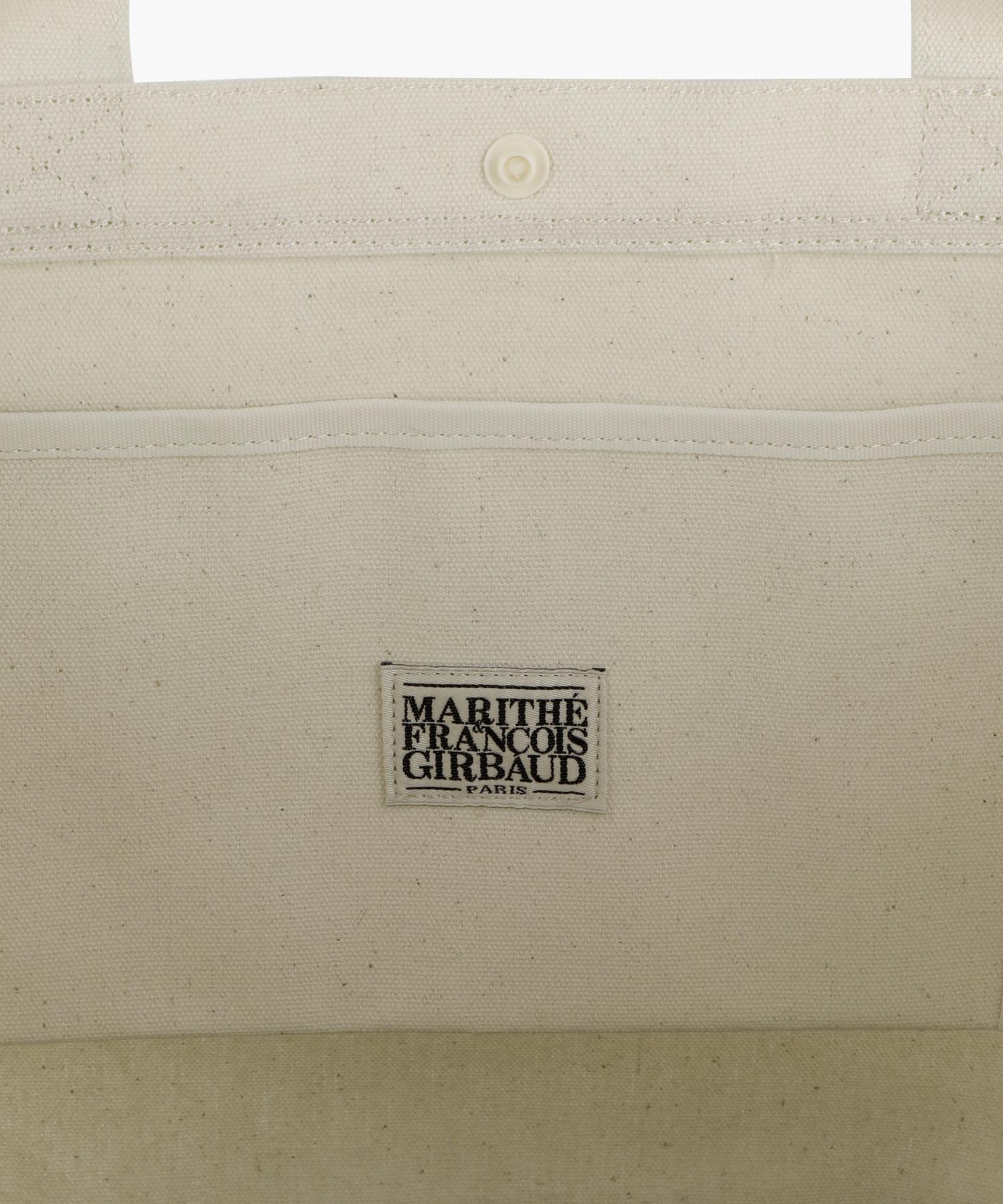 Marithe & Francois Girbaud - Classic Logo Big Shopper Bag (Natural) product image 5 | TRAB K-Fashion Australia