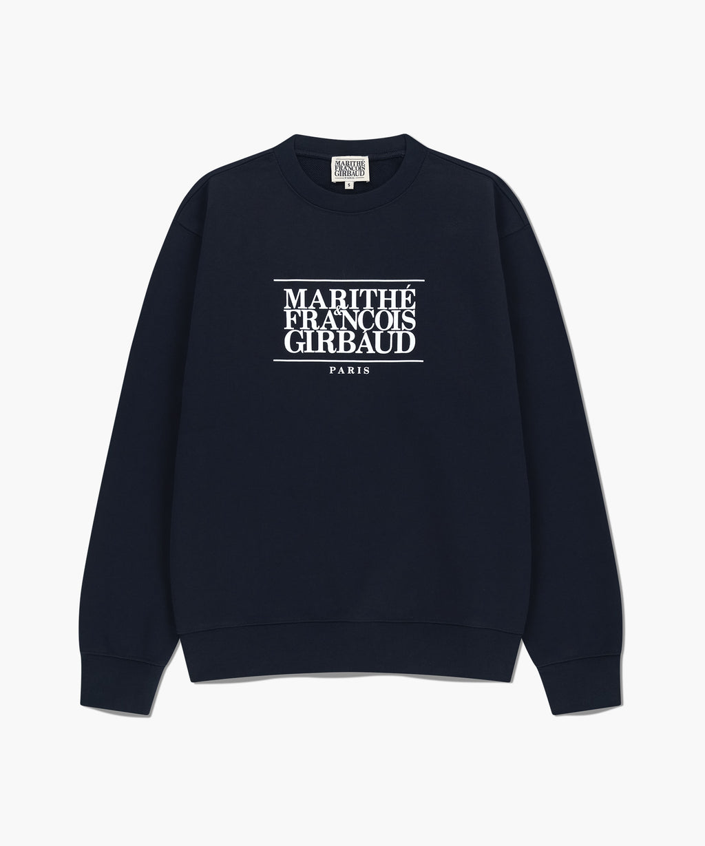 Marithe & Francois Girbaud - Classic Logo Sweatshirt (Navy) product image 5 | TRAB K-Fashion Australia