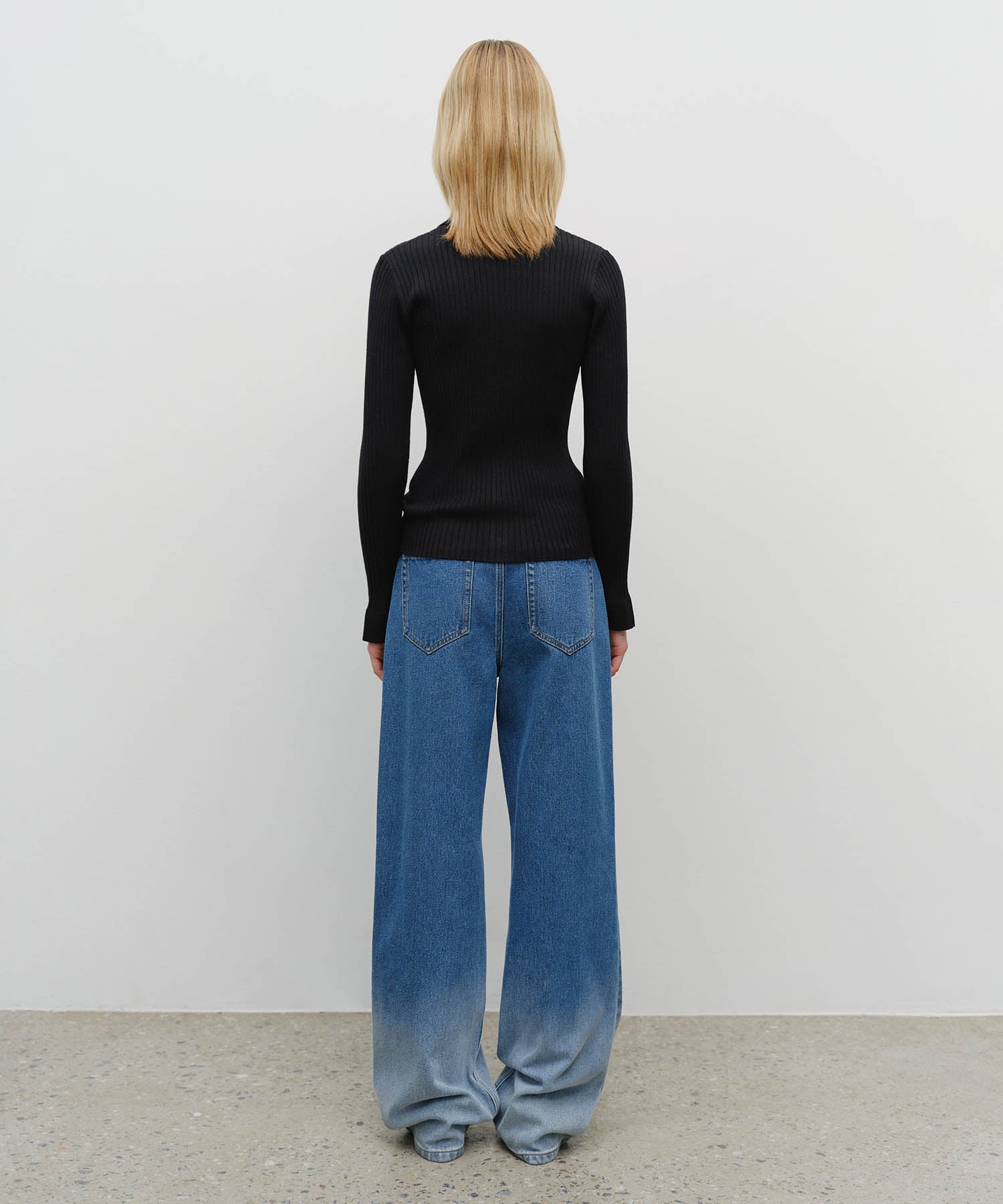 Marithe & Francois Girbaud - Gradation Denim Pants (Blue) product image 8 | TRAB K-Fashion Australia