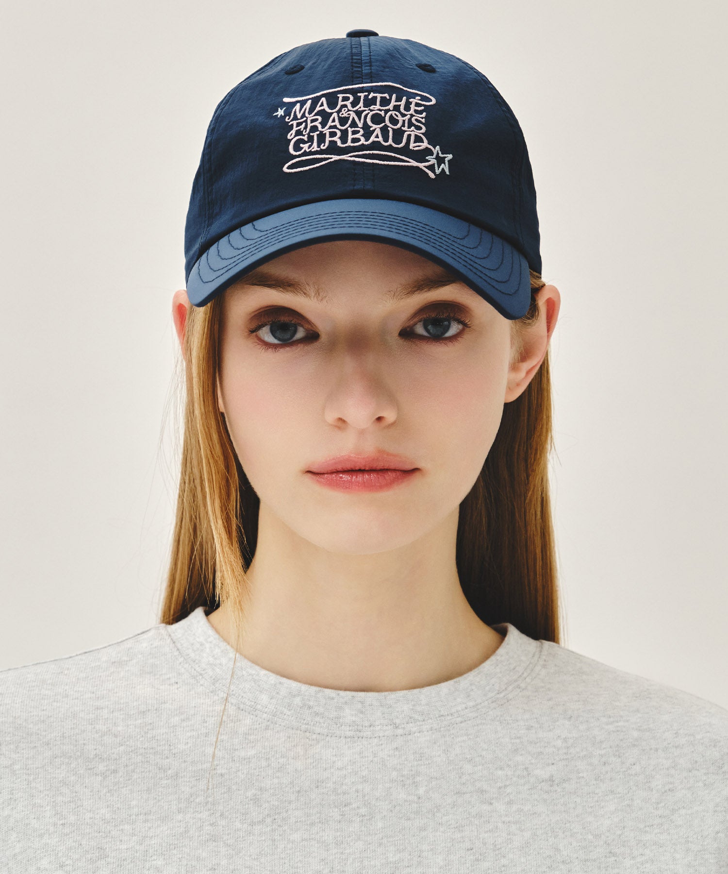 Marithe & Francois Girbaud - Drawing Classic Logo Nylon Cap (Navy) product image 5 | TRAB K-Fashion Australia