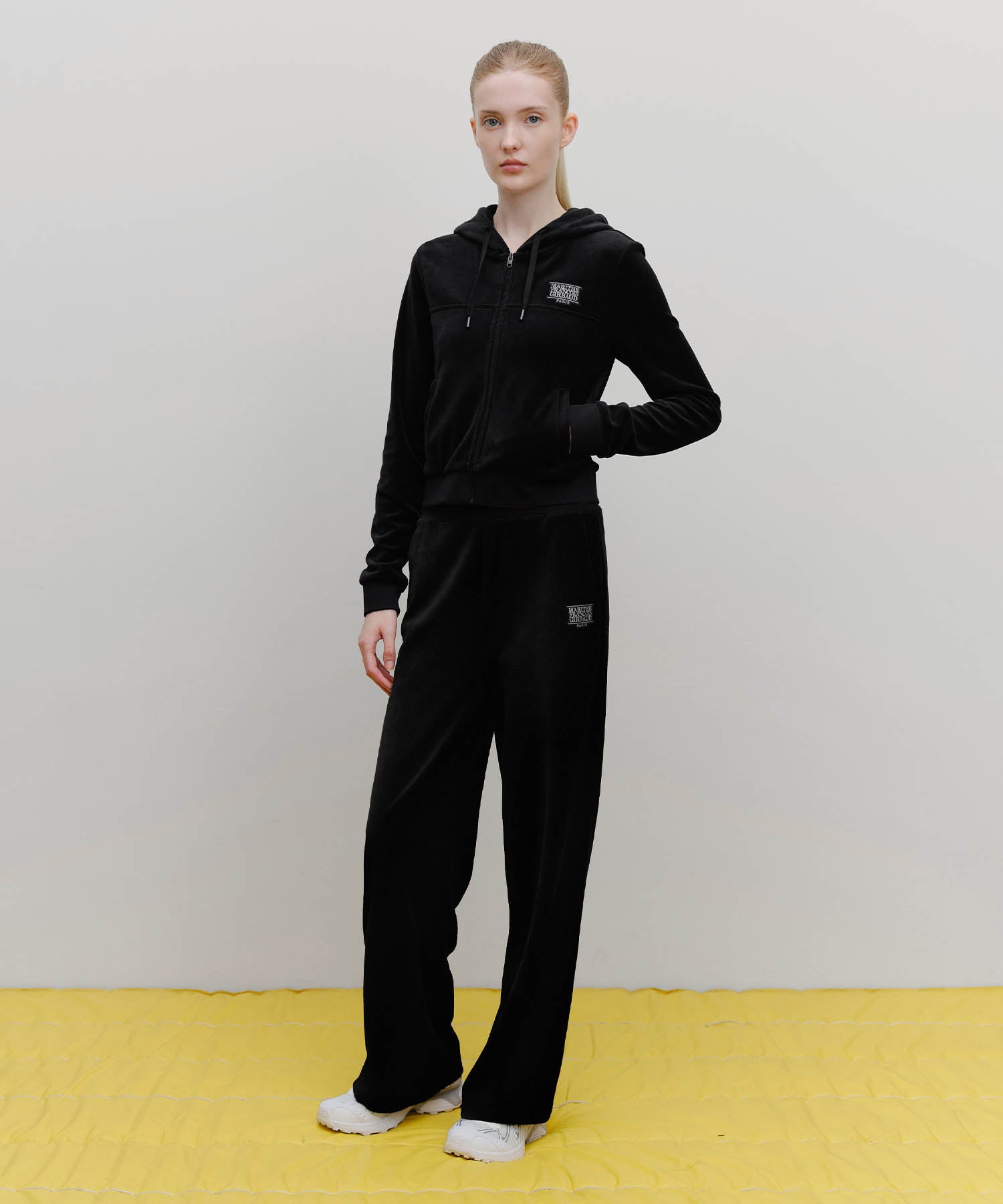 Marithe & Francois Girbaud - Marithe Sport W Velvet Jacket (Black) product image 5 | TRAB K-Fashion Australia