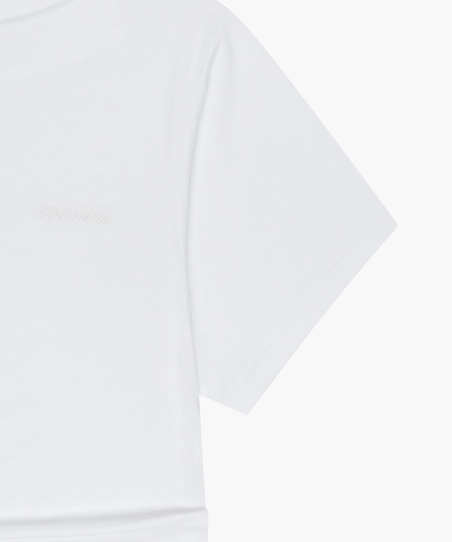Marithe & Francois Girbaud - Waist Shirring Tee (White) product image 5 | TRAB K-Fashion Australia