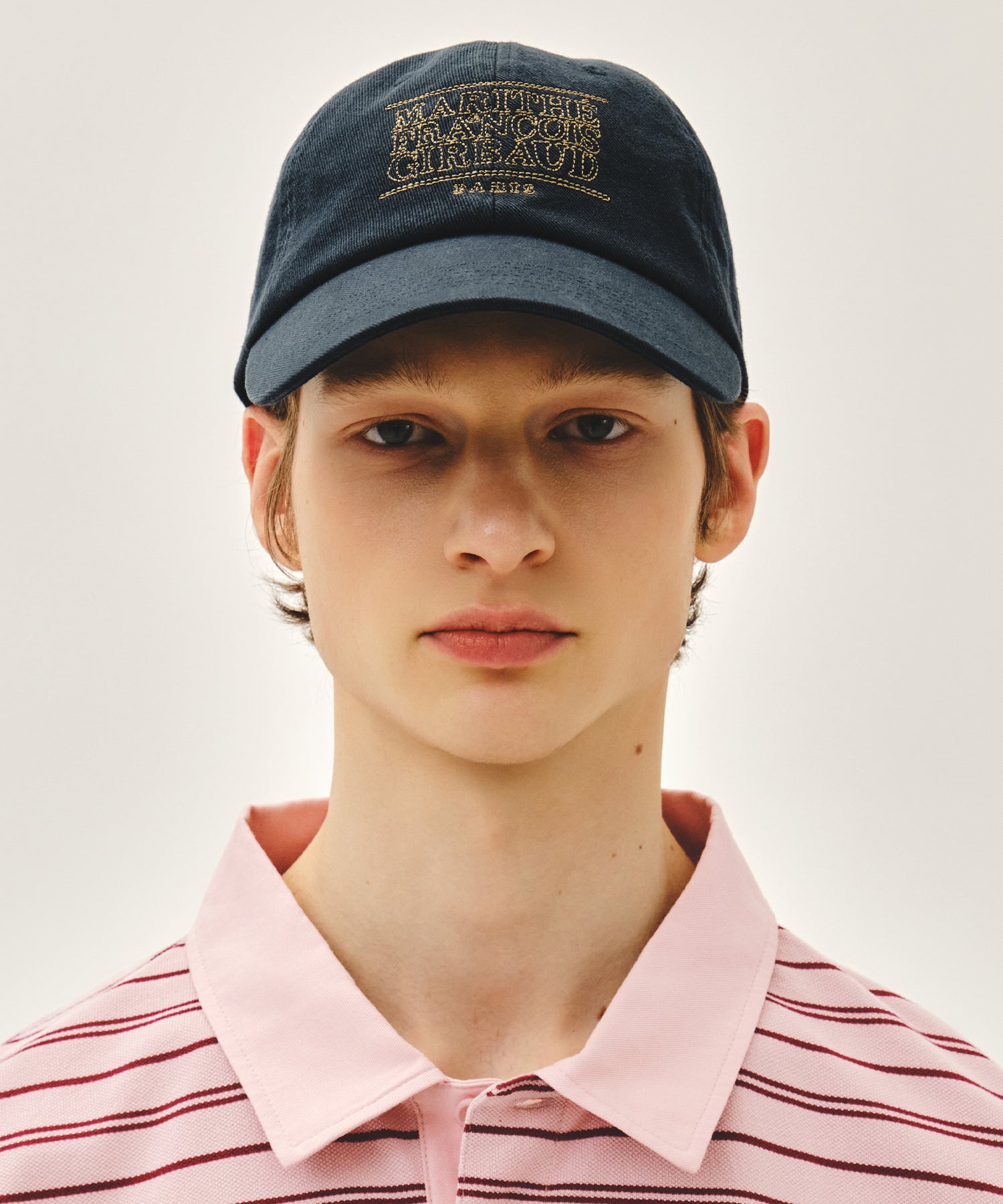 Marithe & Francois Girbaud - Doodle Classic Logo Covered Cap (Dark Blue) product image 5 | TRAB K-Fashion Australia