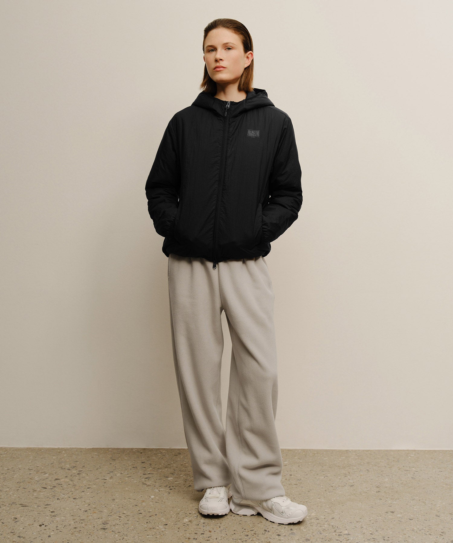 Marithe & Francois Girbaud - Marithe Sport Hooded Padded Jacket (Black) product image 5 | TRAB K-Fashion Australia