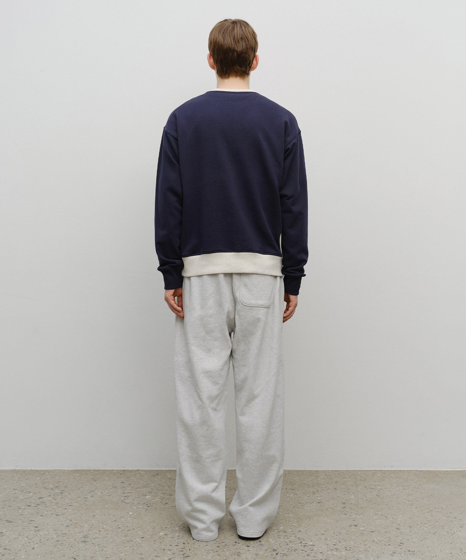 Marithe & Francois Girbaud - Classic Logo Sweat Pants (Light Heather Gray) product image 5 | TRAB K-Fashion Australia