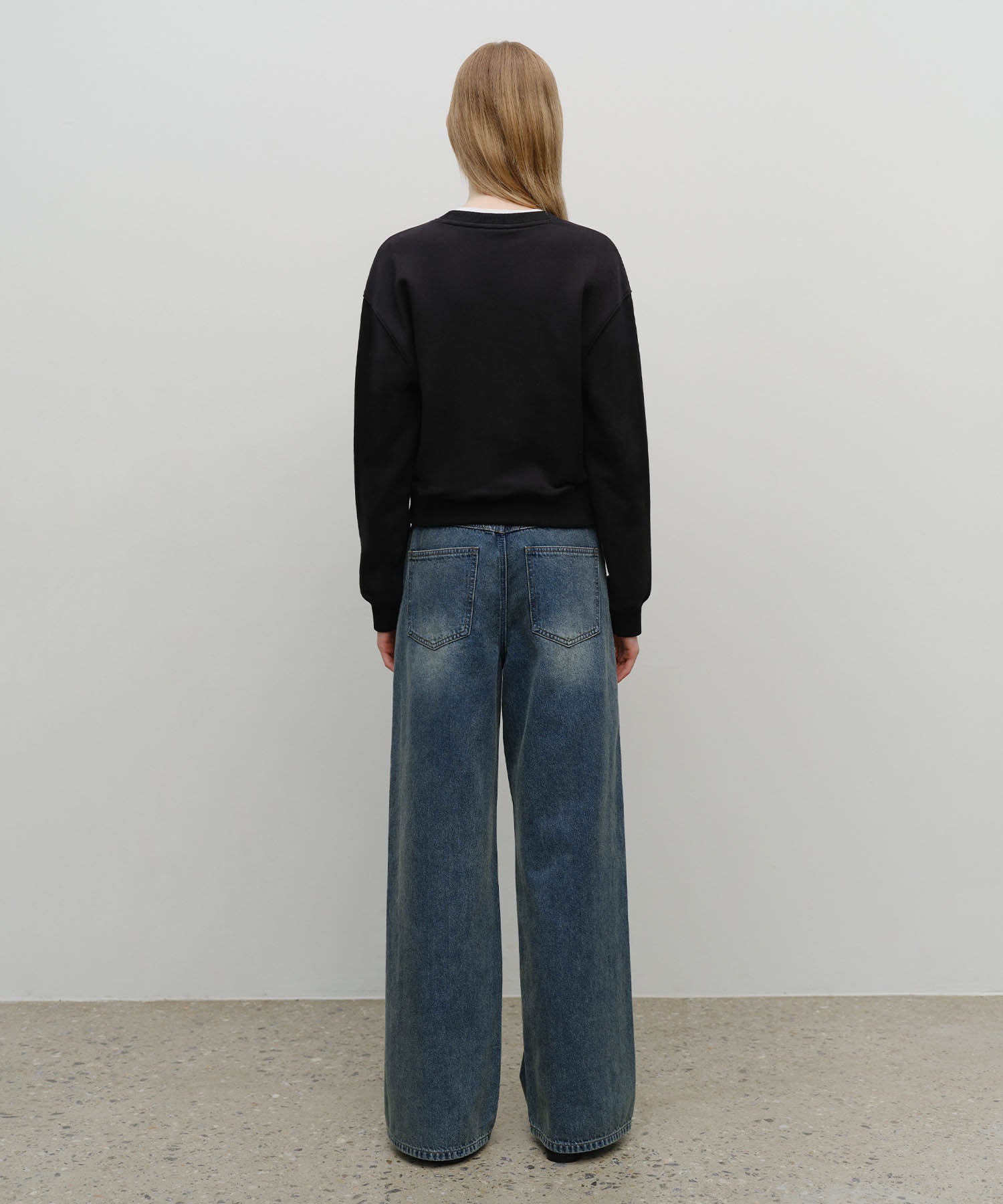 Marithe & Francois Girbaud - Vintage Washed Denim Pants (Blue) product image 8 | TRAB K-Fashion Australia