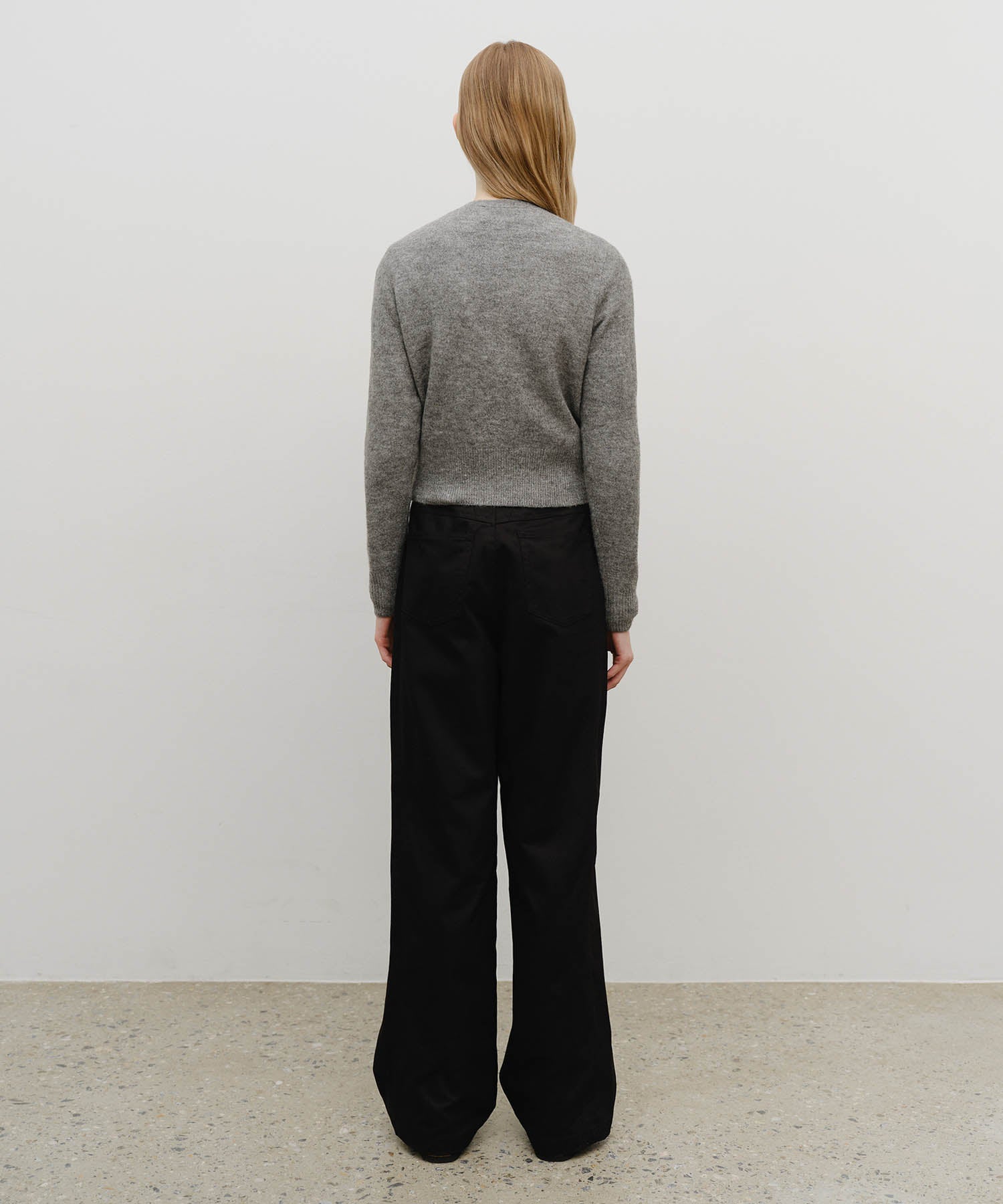 Marithe & Francois Girbaud - Cotton Curved Line Pants (Black) product image 5 | TRAB K-Fashion Australia