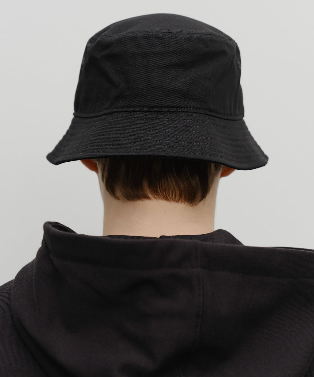Marithe & Francois Girbaud - Classic Logo Bucket Hat (Black) product image 5 | TRAB K-Fashion Australia