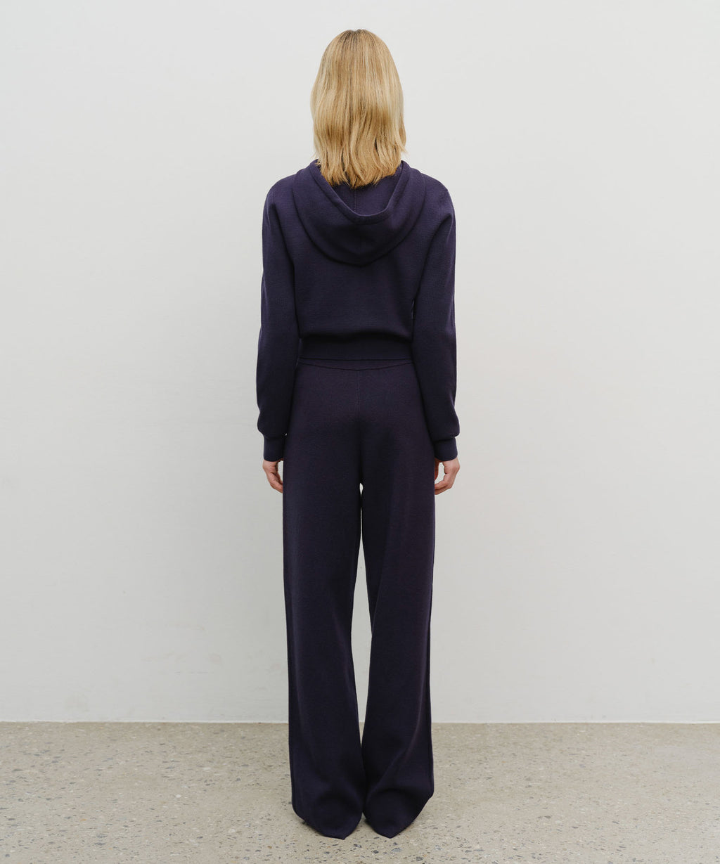 Marithe & Francois Girbaud - Classic Logo Knit Pants (Navy) product image 5 | TRAB K-Fashion Australia