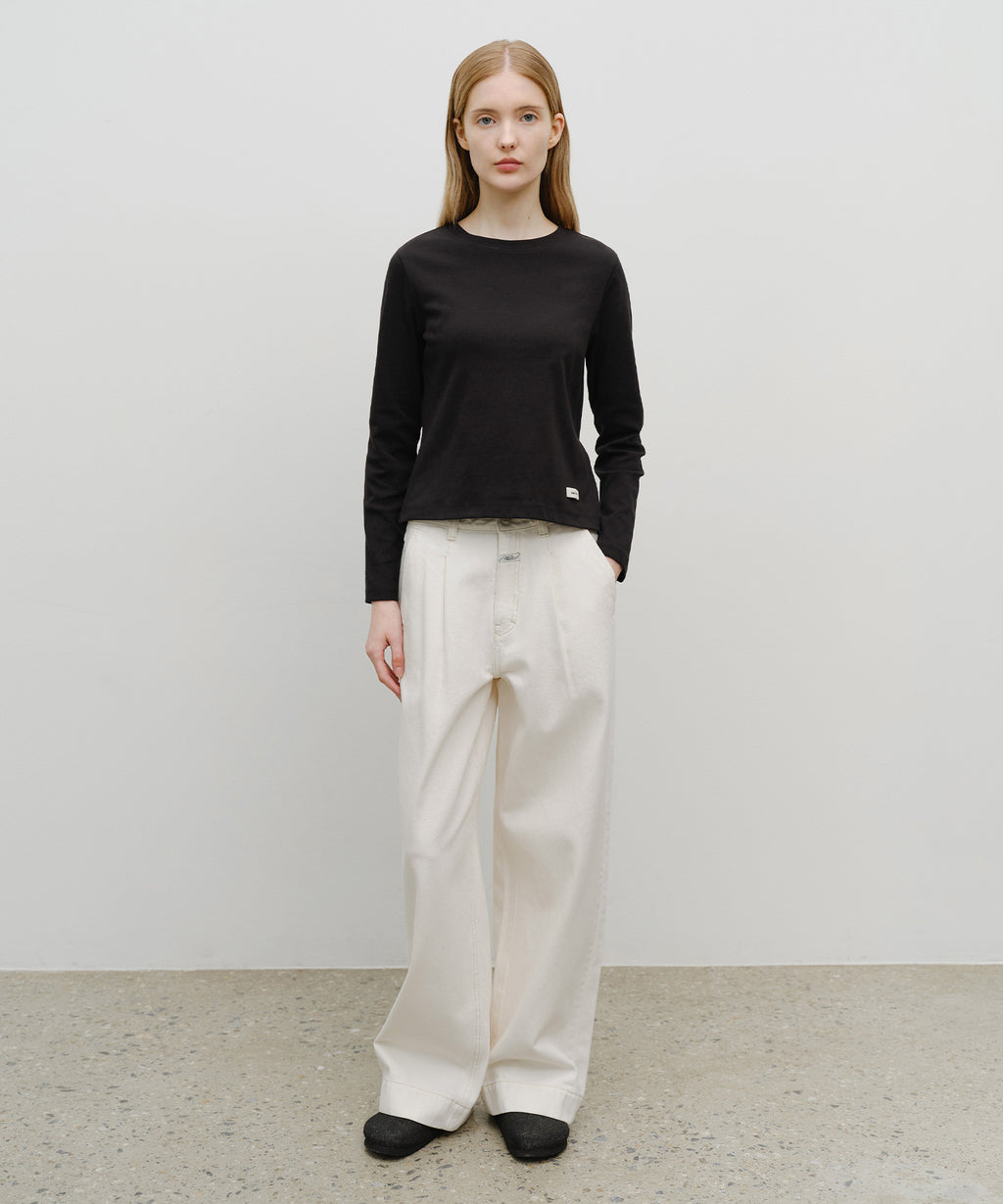 Marithe & Francois Girbaud - Basic Long Sleeve (Black) product image 5 | TRAB K-Fashion Australia
